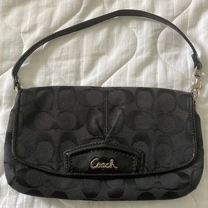 Black Coach Clutch